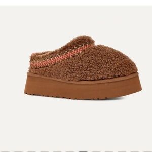 UGG Tazz Braided Platform Slippers